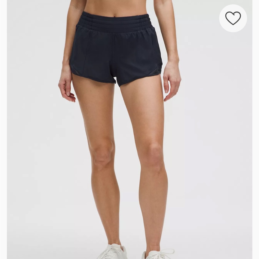 Lululemon Hotty Hot Shorts 2.5” navy